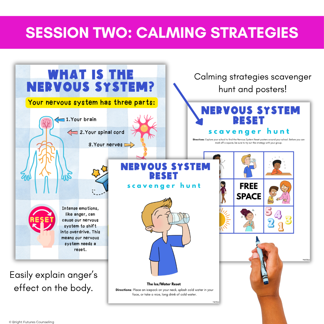 Anger Management and Coping Skills Small Group - Elementary