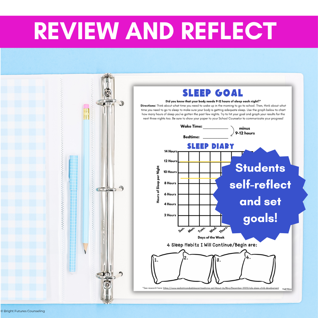 Wellness and Sleep Hygiene Class Lesson