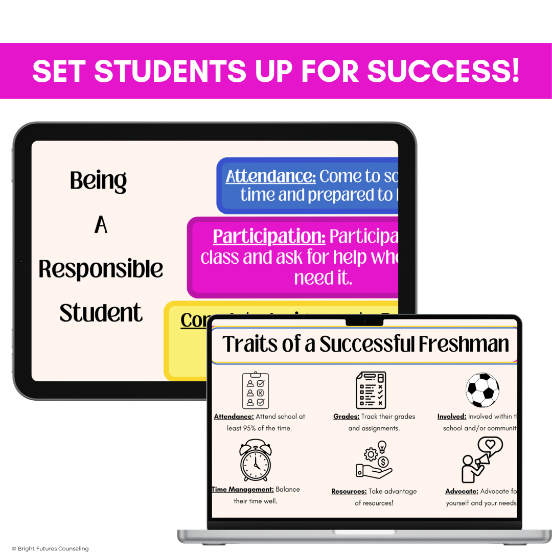 Freshman Foundations Presentation- Lesson for 9th Grade