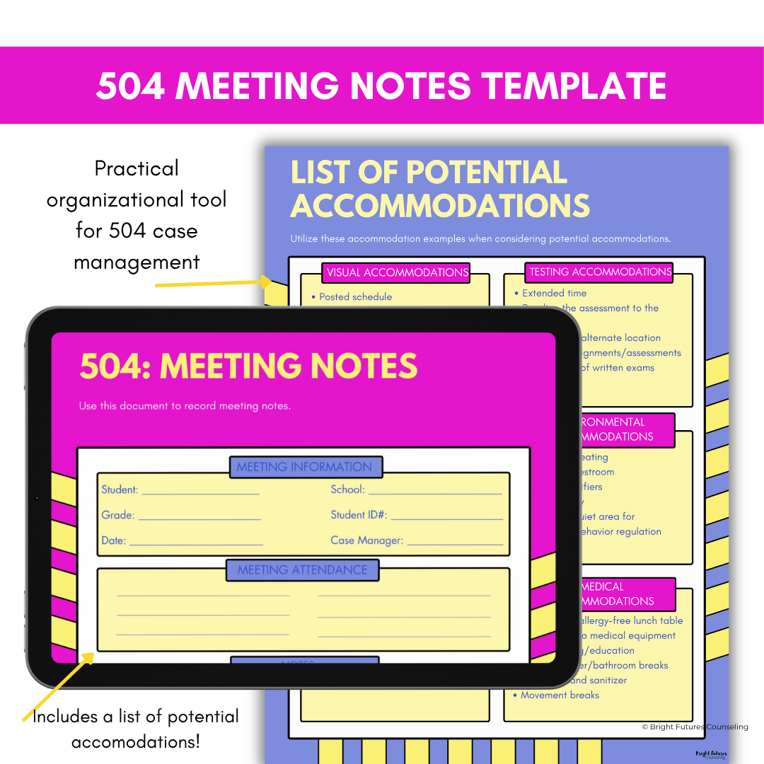 504 Toolkit for Elementary and Middle School