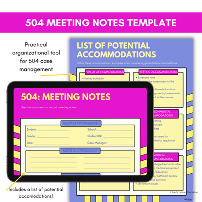 504 Toolkit for Elementary and Middle School