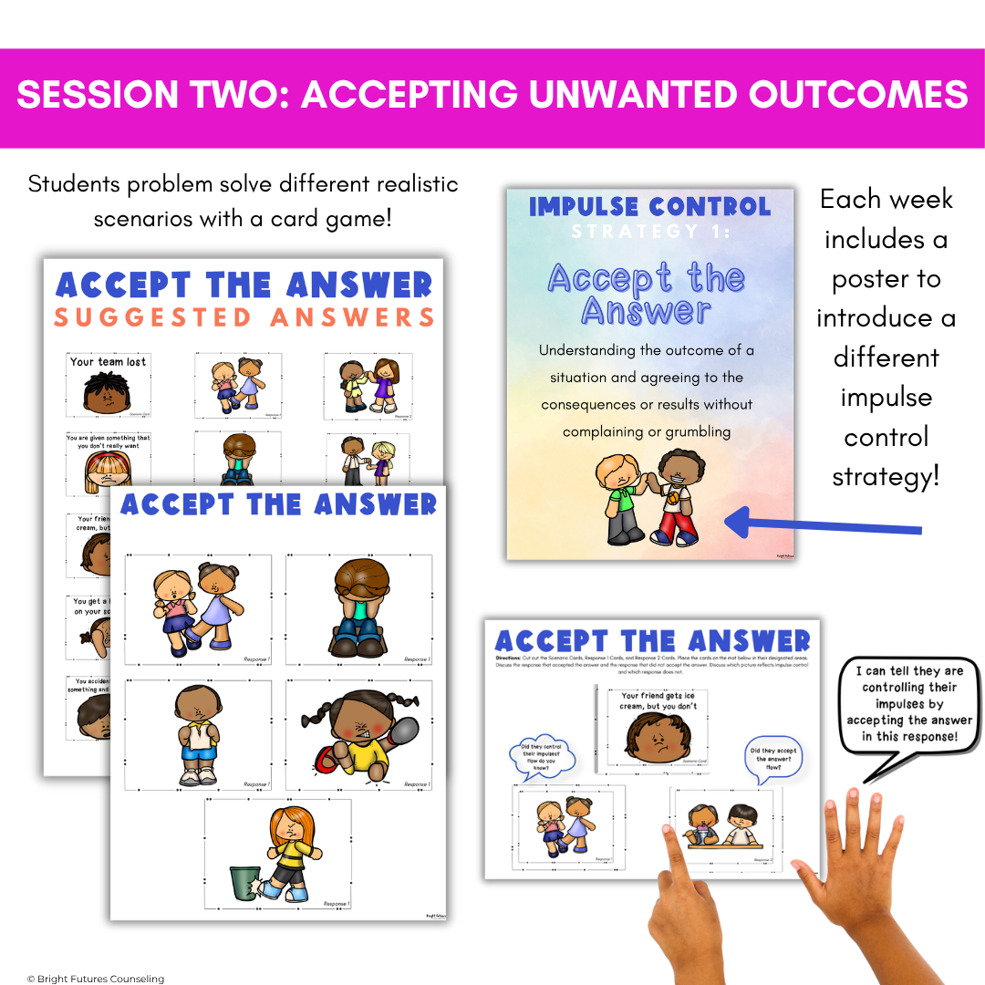 Impulse Control Small Group - Primary and Elementary