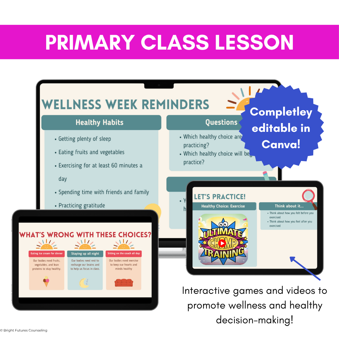 Red Ribbon Week Editable Toolkit - Wellness Week and Red Ribbon Week Activities