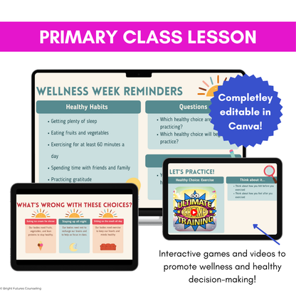 Red Ribbon Week Editable Toolkit - Wellness Week and Red Ribbon Week Activities