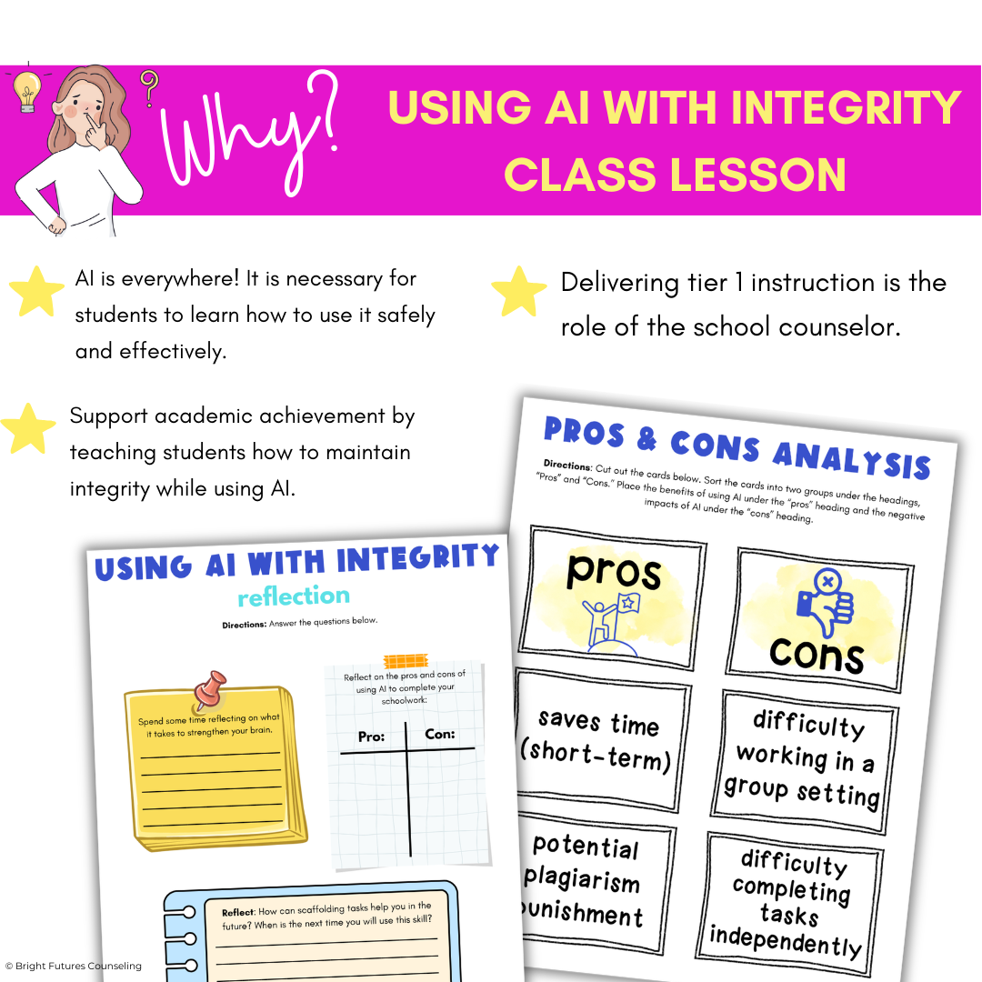 Using AI with Integrity - Middle School Class Lesson
