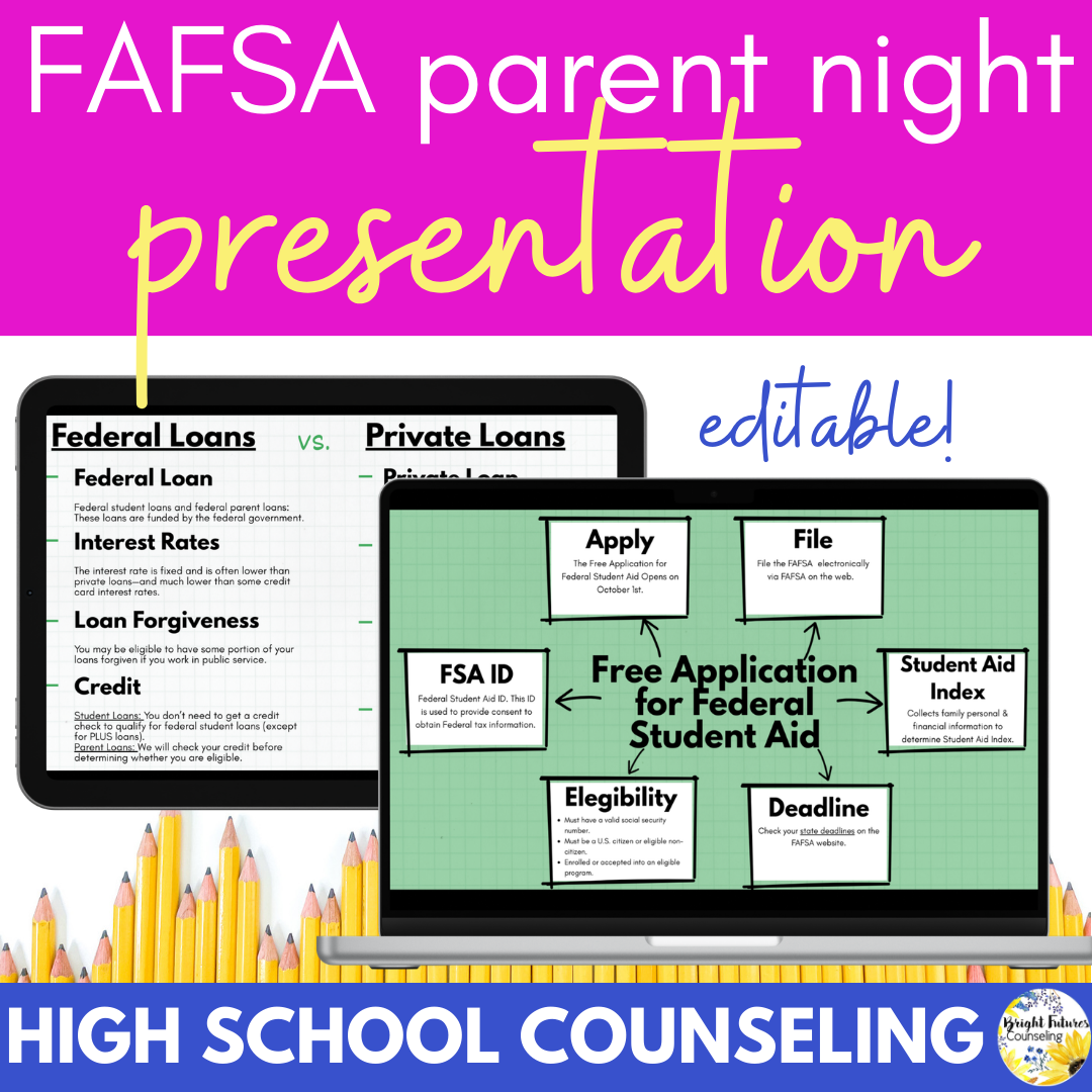 FAFSA & Financial Aid Parent Night Presentation
