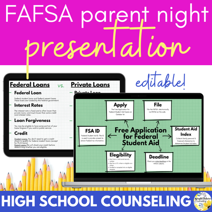FAFSA & Financial Aid Parent Night Presentation