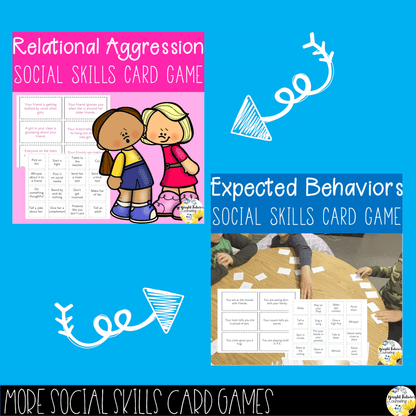 Self-Control Social Skills Card Game Self-ConTROLLS