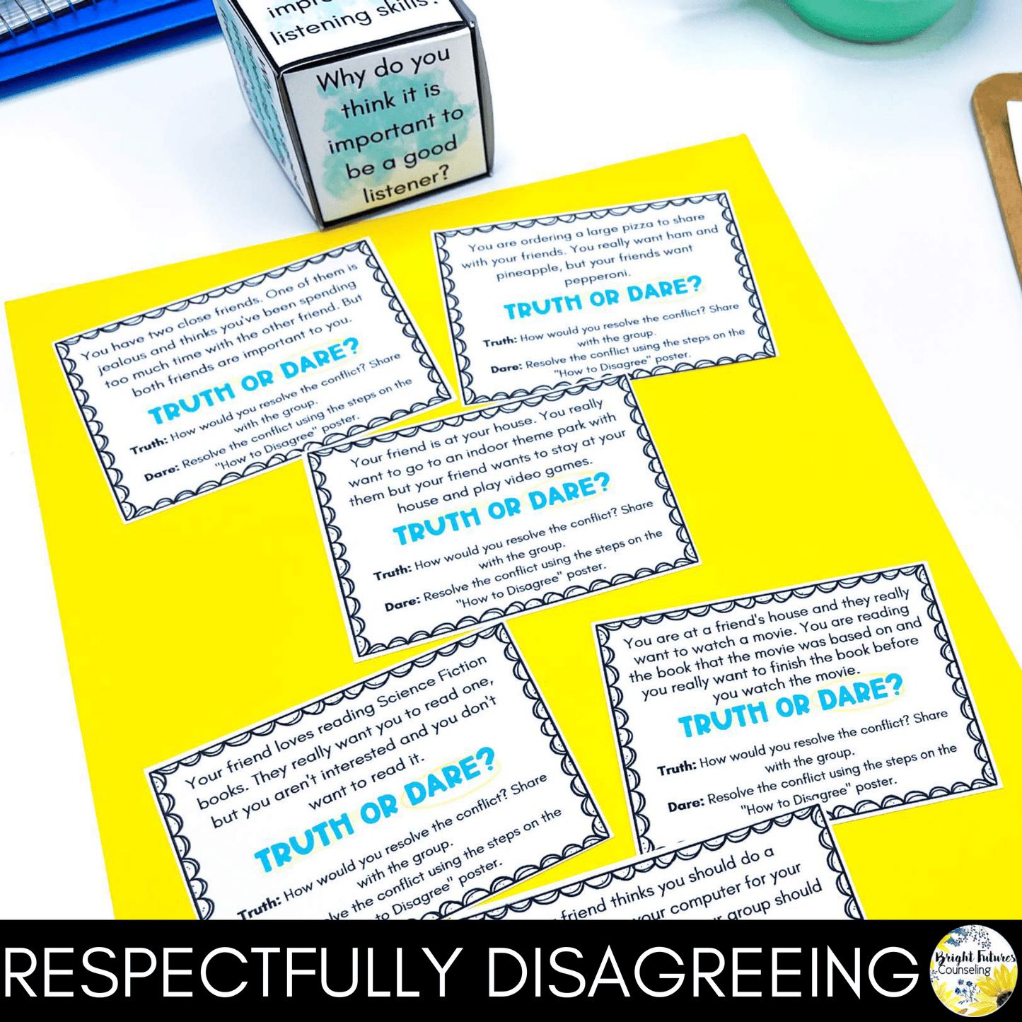 Friendship & Conflict Resolution Group Counseling Lesson Plans for Middle School
