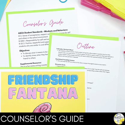 Friendship School Counseling Guidance Lesson for Primary Students