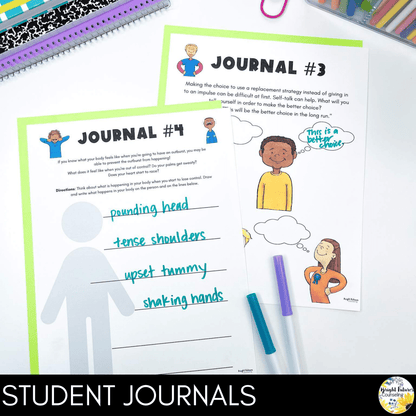 Self-Control Individual Counseling Curriculum + Data Tracking Tools