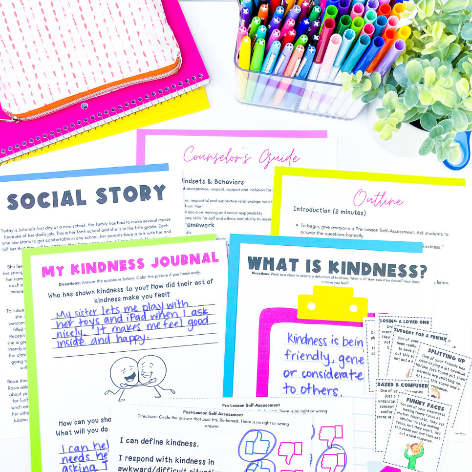 Colorful Bright Futures Counseling curriculum resources