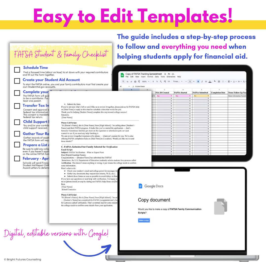 FAFSA & Financial Aid Toolkit