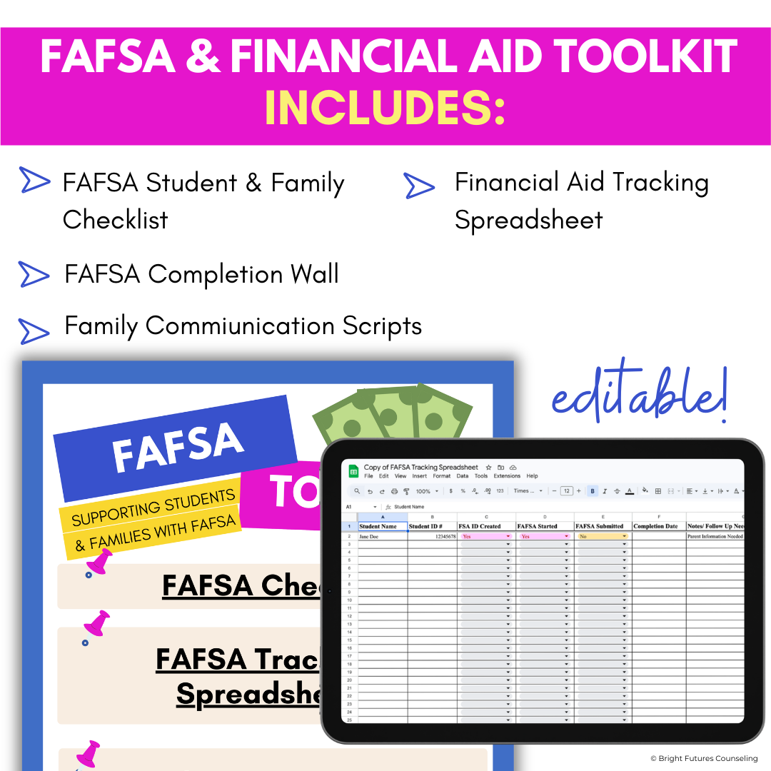 FAFSA & Financial Aid Toolkit
