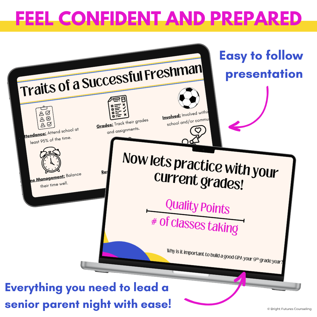 Freshman Foundations Presentation- Lesson for 9th Grade