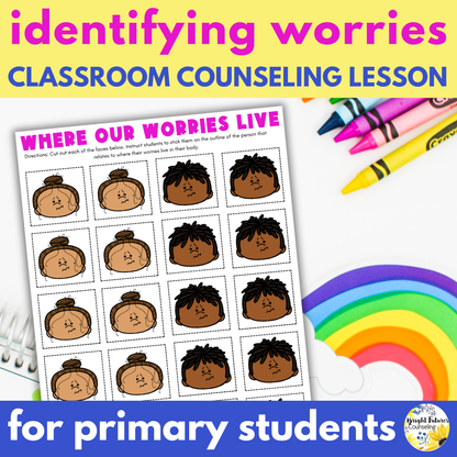 Identifying Worries Lesson & Activities for Primary