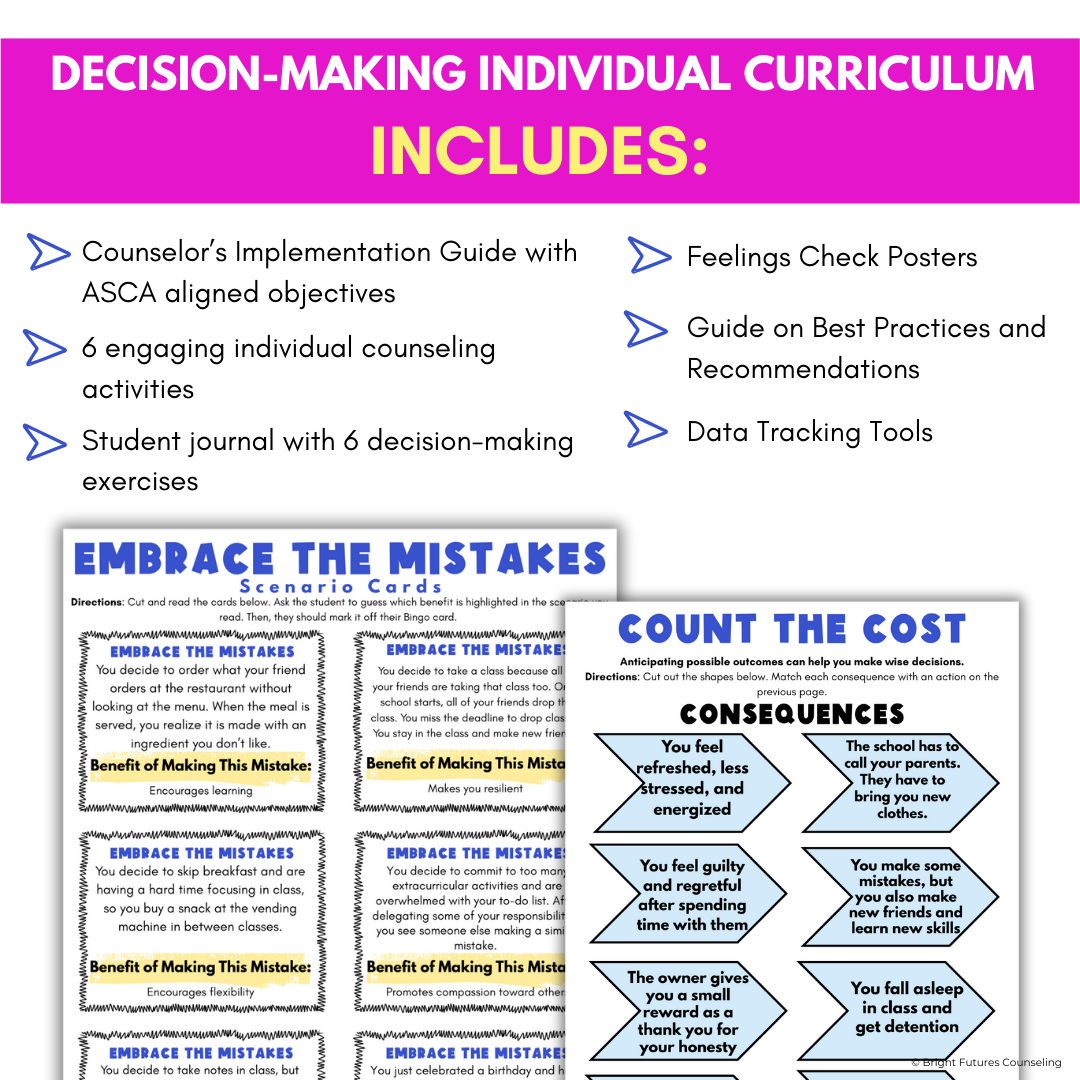 Responsible Decision Making Middle School Individual Curriculum