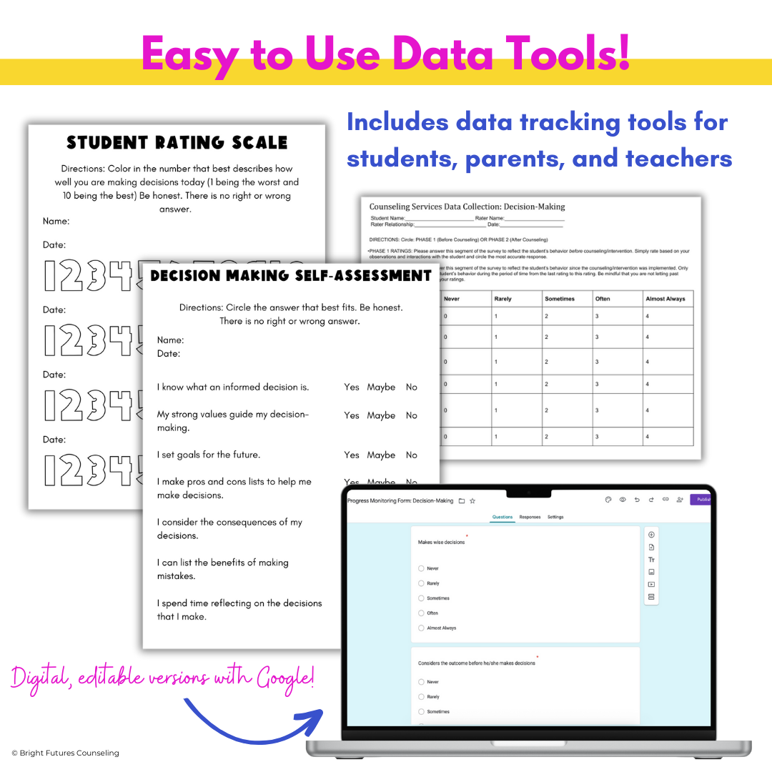 Responsible Decision Making Middle School Individual Curriculum