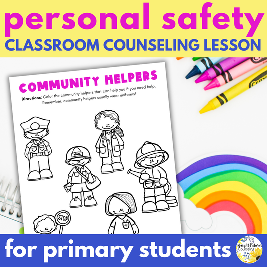 Personal Safety & Safety Awareness Lesson for Primary